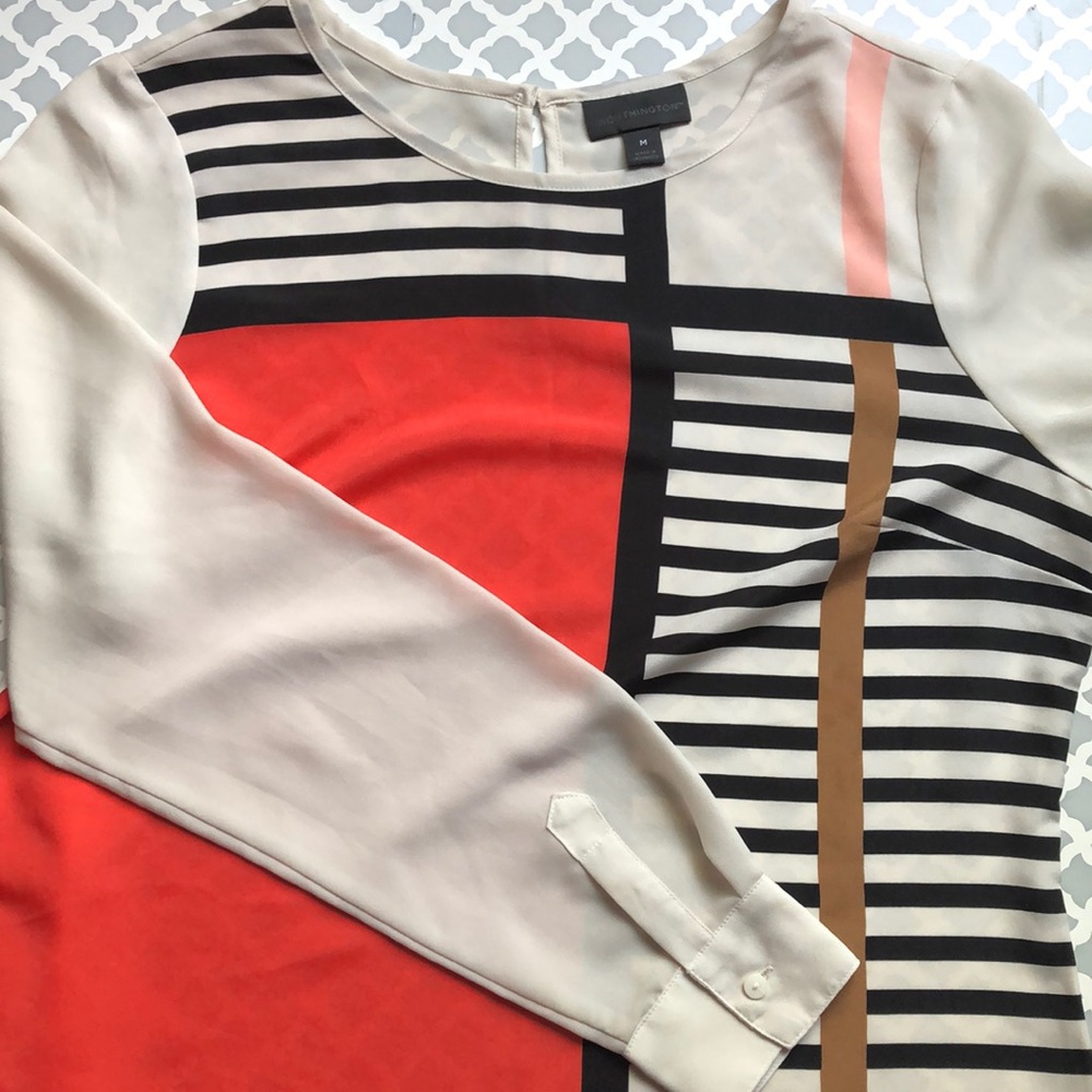 Worthington, sheer, dress shirt. Size medium.